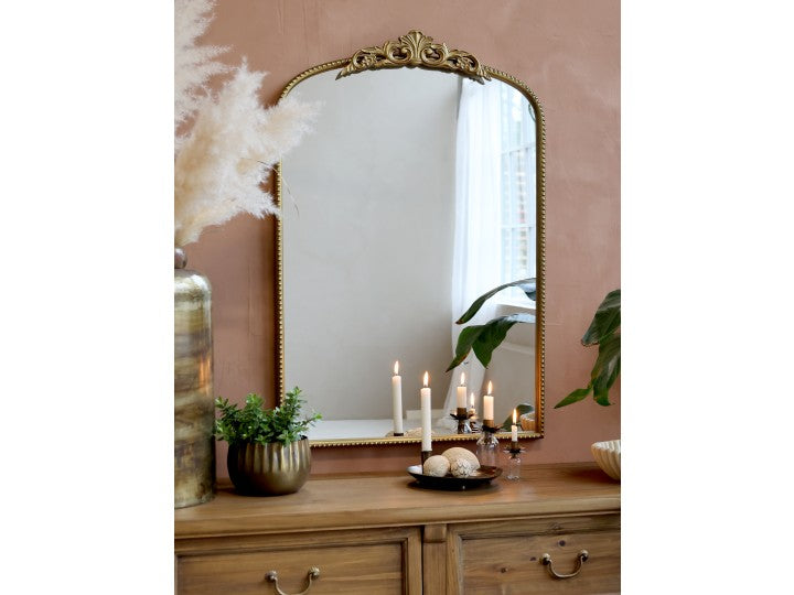 Chic Antique - Spejl med dekoration