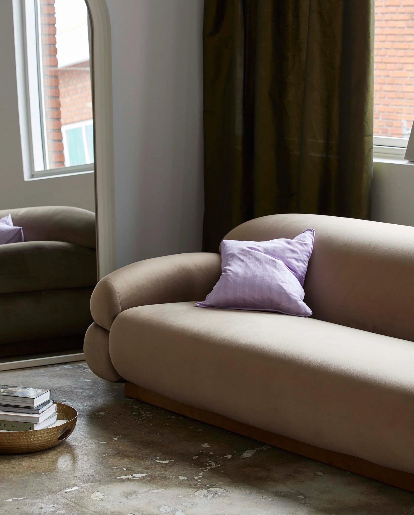 Nordal SOF sofa, light brown