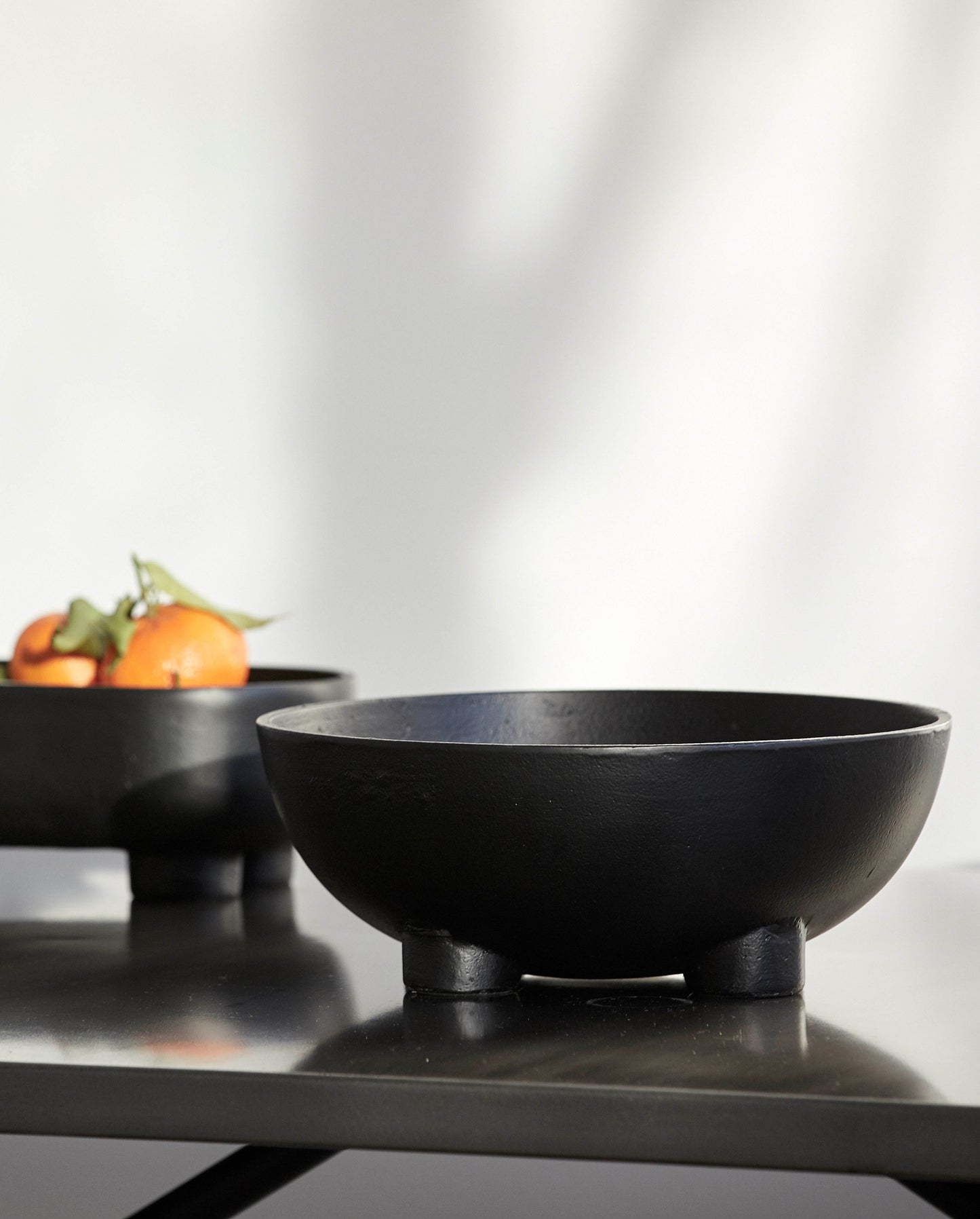 Nordal ASPO bowl, black, round