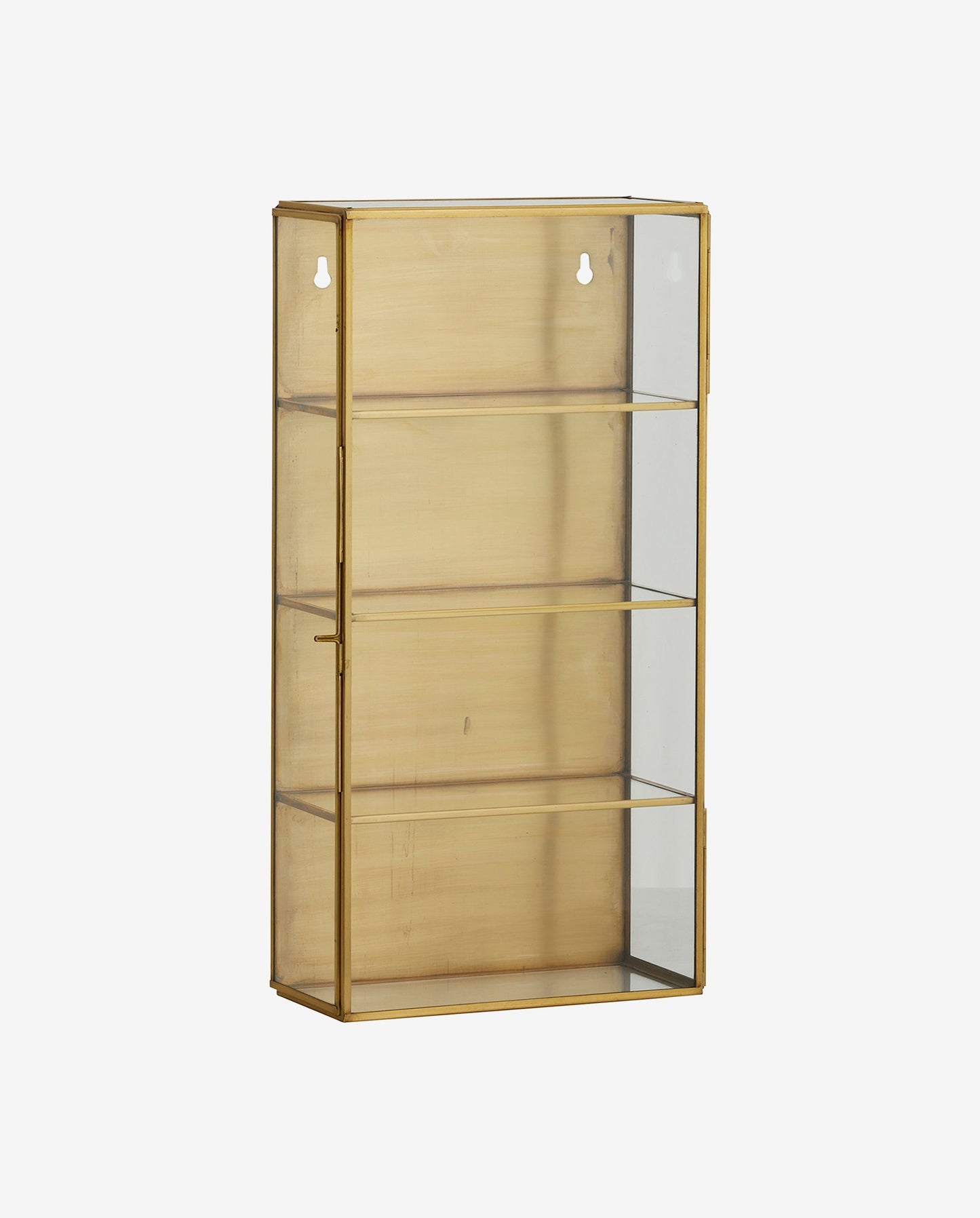 Nordal ADA small wall cabinet,S,3 shelve, gold