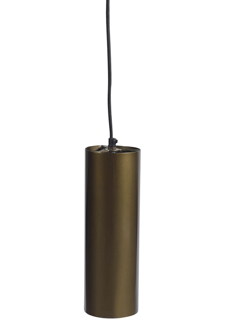 Trademark Living Jonah cylinderformet lampe S - antikmessing