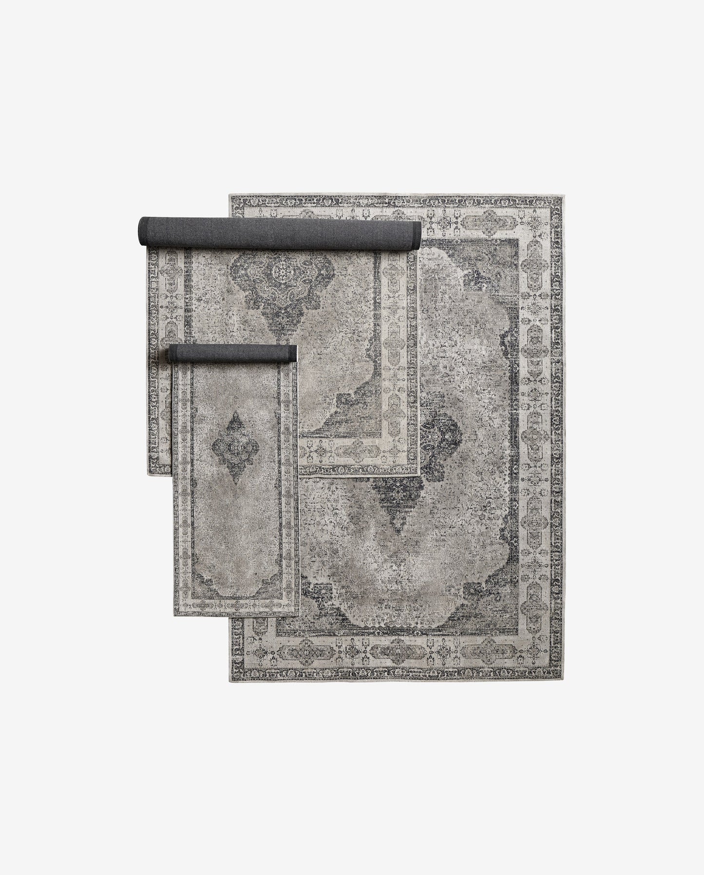 Nordal VENUS woven rug, dusty grey