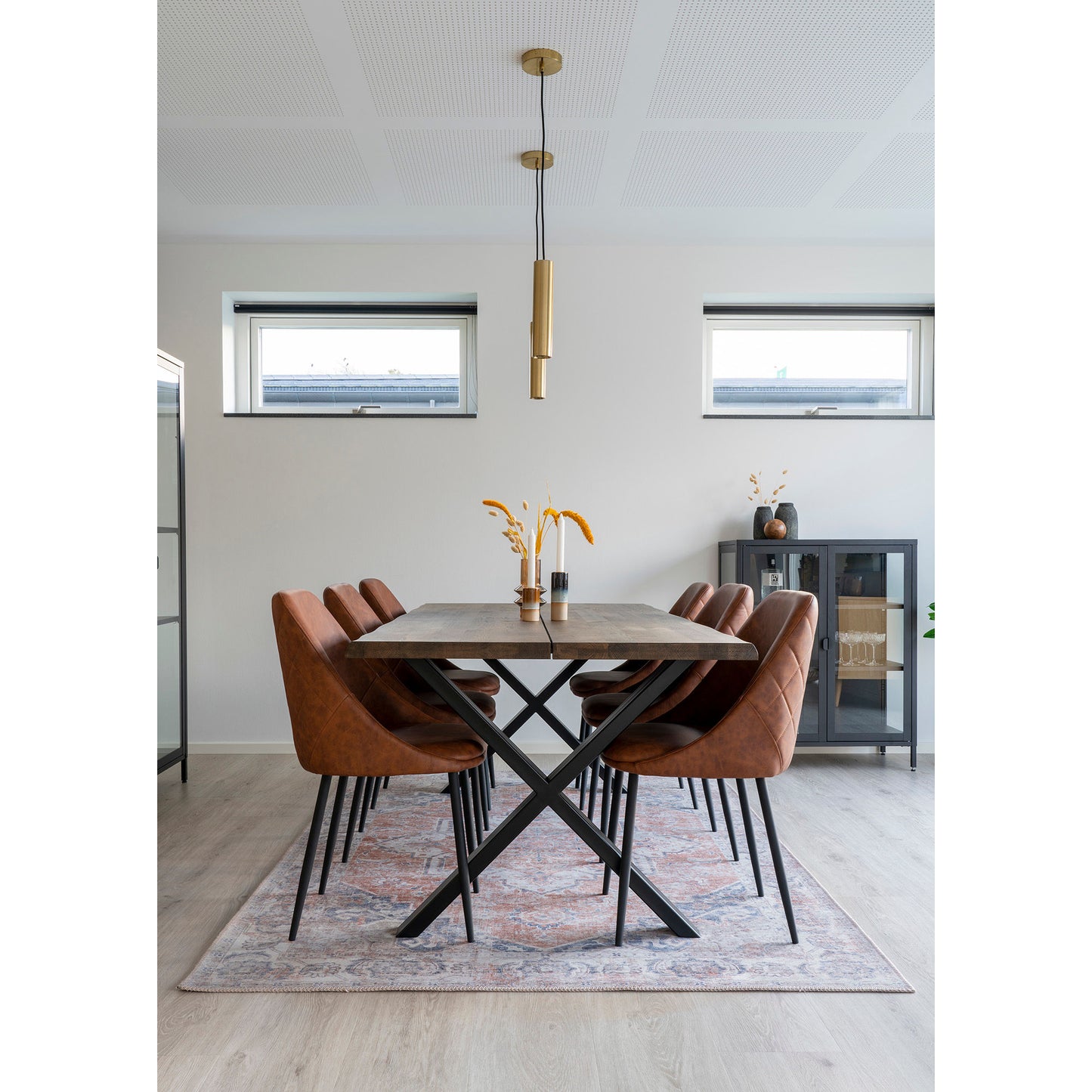 House Nordic Porto Spisebordsstol - Sæt af 2