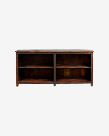 Nordal A/S WOODIE display cabinet, light brown stain finish