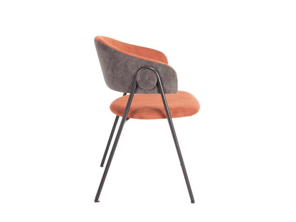 House of Sander Lina spisebordsstol, rustfarve - sæt af 2 stk.