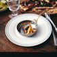 Nicolas Vahe Dinner plate, Bistro, Grey, Set of 4 pcs