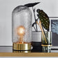 Nordal DOME lamp, high, cut glass/brass