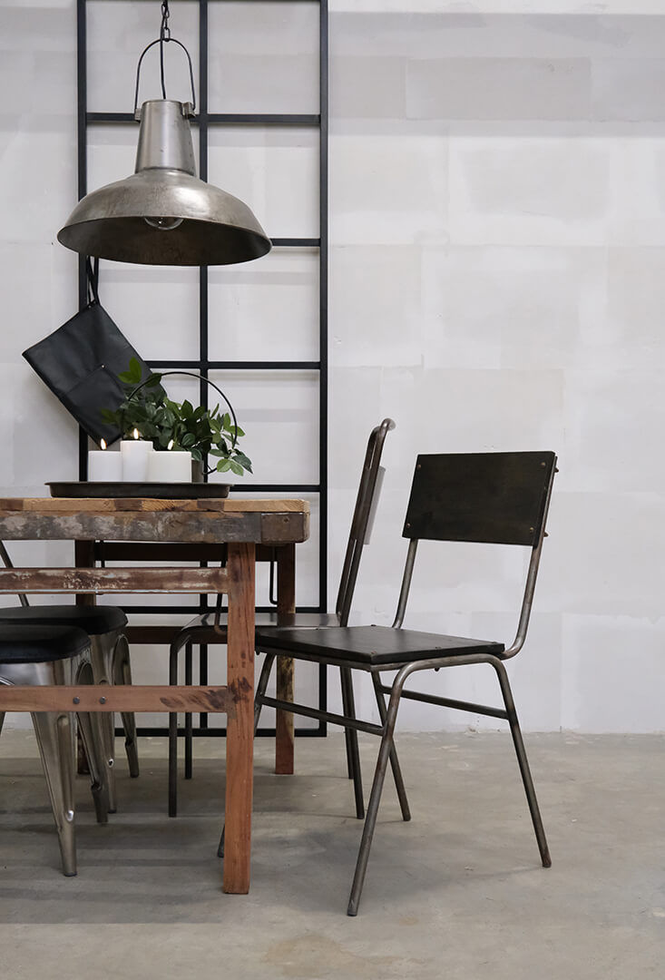 Trademark Living Fresco spisebordsstol af træ og jern