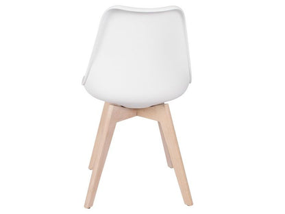 House of Sander Mia spisebordsstol, hvid - sæt af 2 stk.
