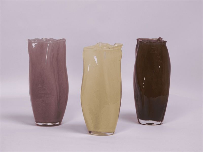 House of Sander Apate vase, brun