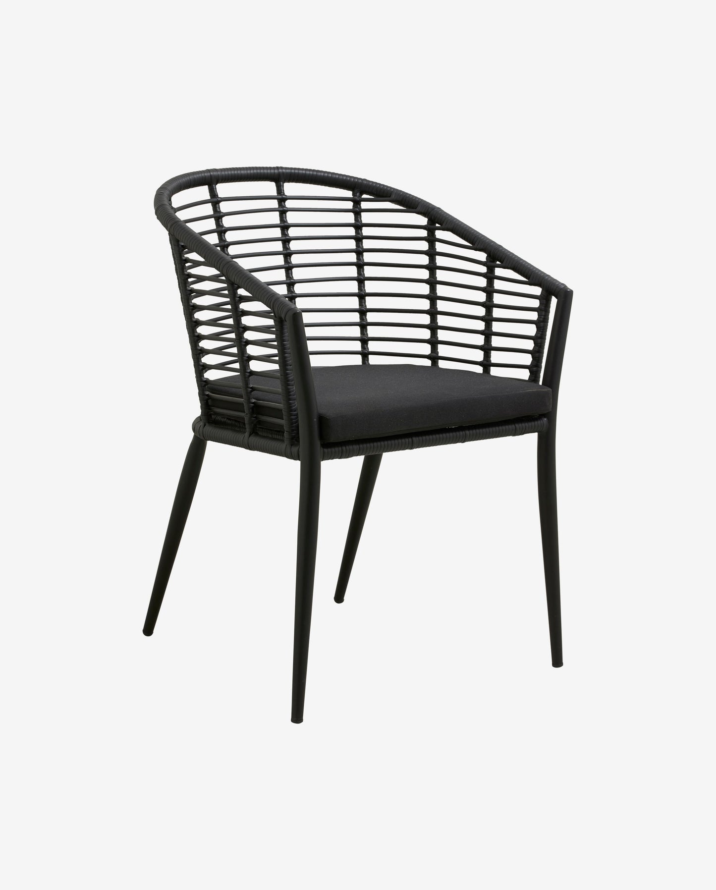 Nordal SALIX garden chair, black