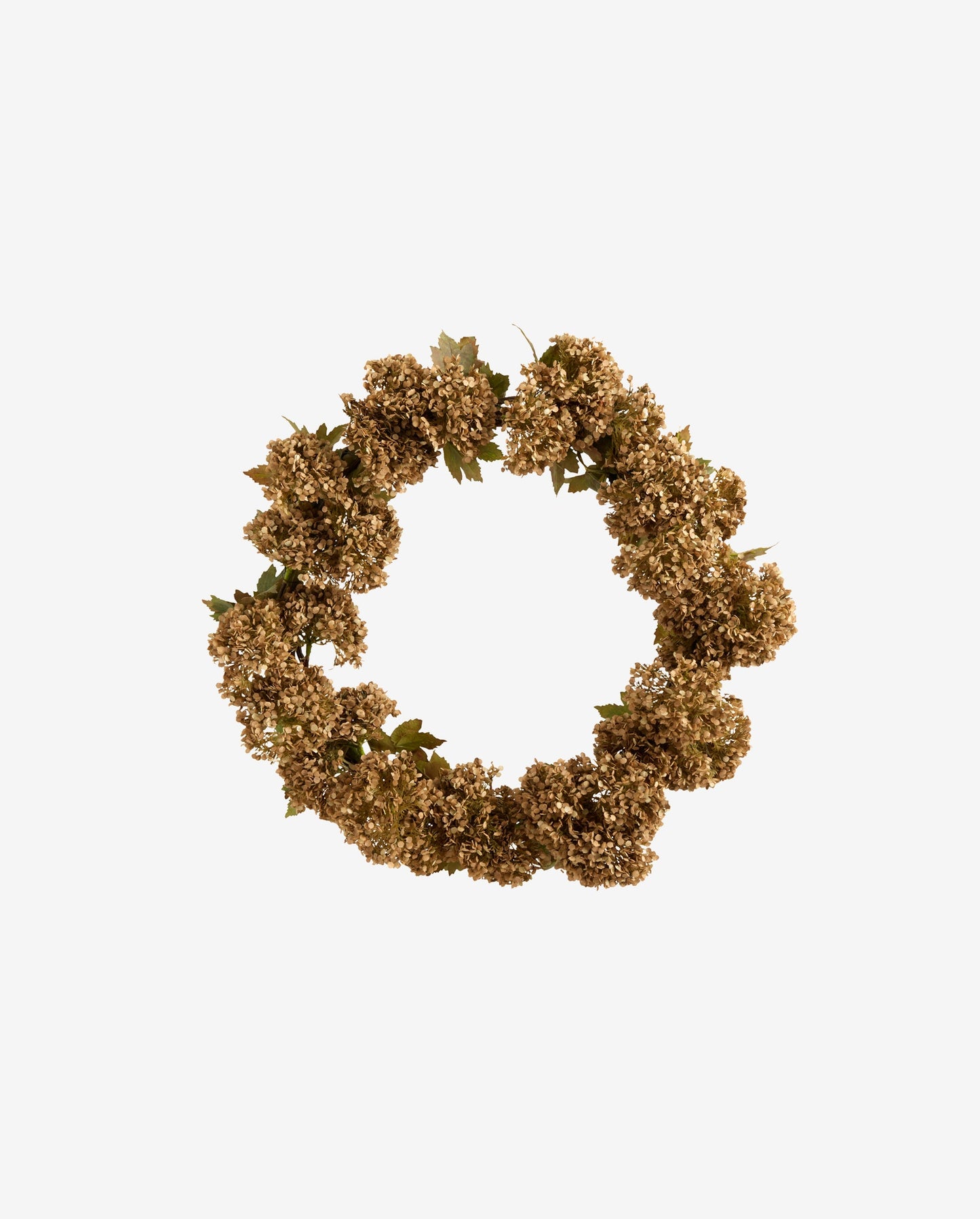 Nordal JURMO hydrangeas wreath, beige