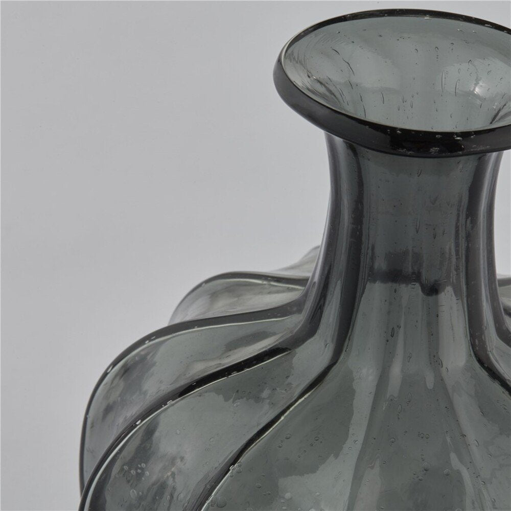 Lene Bjerre Design DK Miyanne vase H21 cm. røget grå
