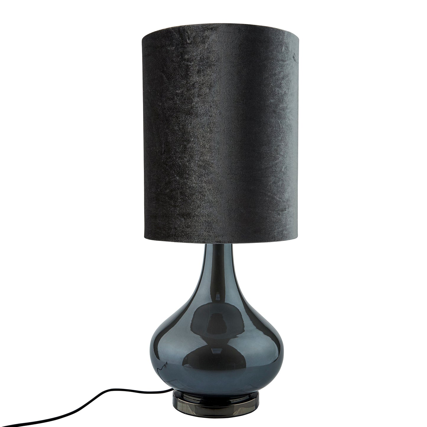 Margit Brandt MB Table lamp w/velvet shade - GREY