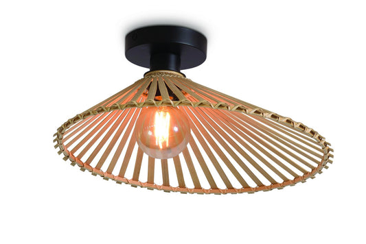 It's About RoMi Ceiling lamp Bromo asymm. dia.40x11cm natural, S