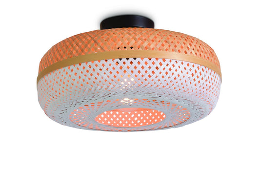 It's About RoMi Ceiling lamp Palawan 40x15cm, nat./white, S
