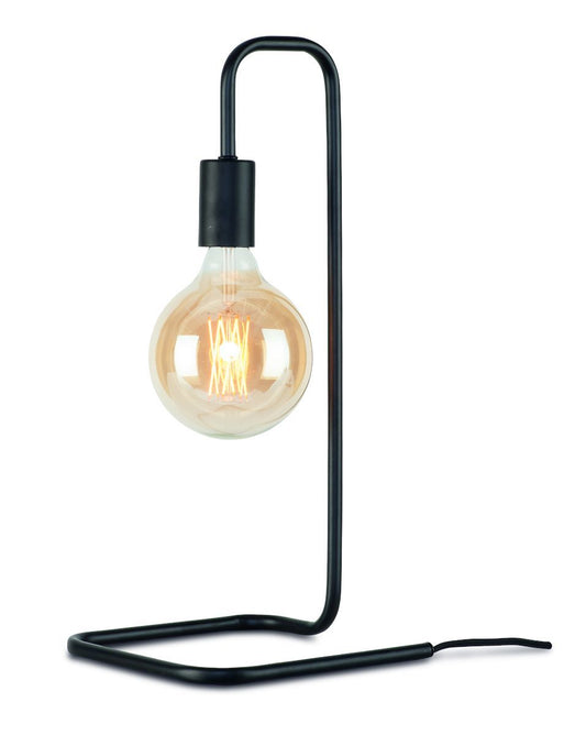 It's About RoMi Table lamp iron/tube London, black