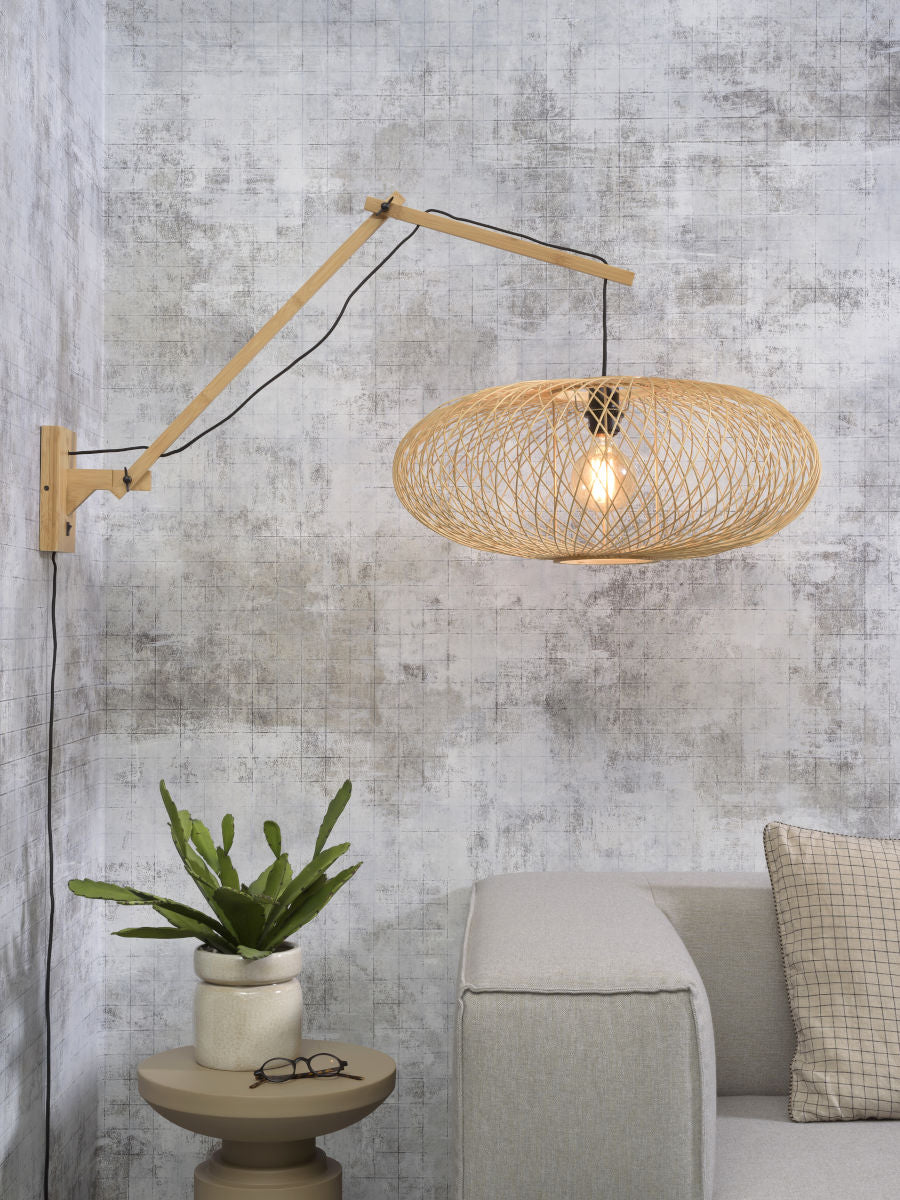 It's About RoMi Wall lamp Cango natural/shade dia.60x25cm natural, L