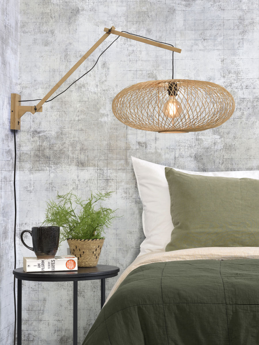 It's About RoMi Wall lamp Cango natural/shade dia.60x25cm natural, L
